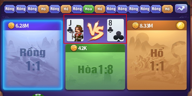Người chơi có thể lựa chọn từ 3 cửa cược khác nhau